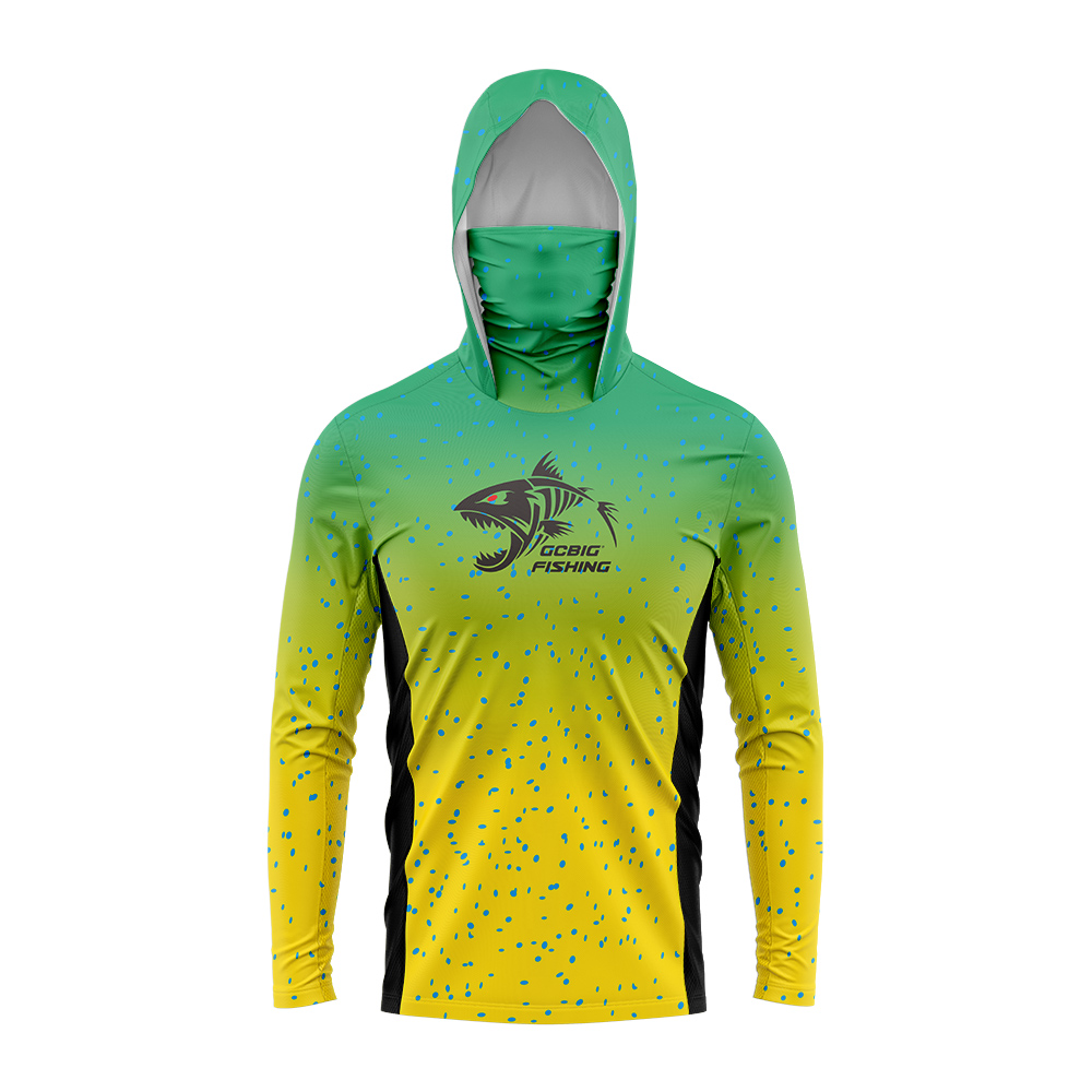 Jackets - Herren Outdoor Langarm Angelkleidung UV-Schutzkleidung Kapuzenjacke
