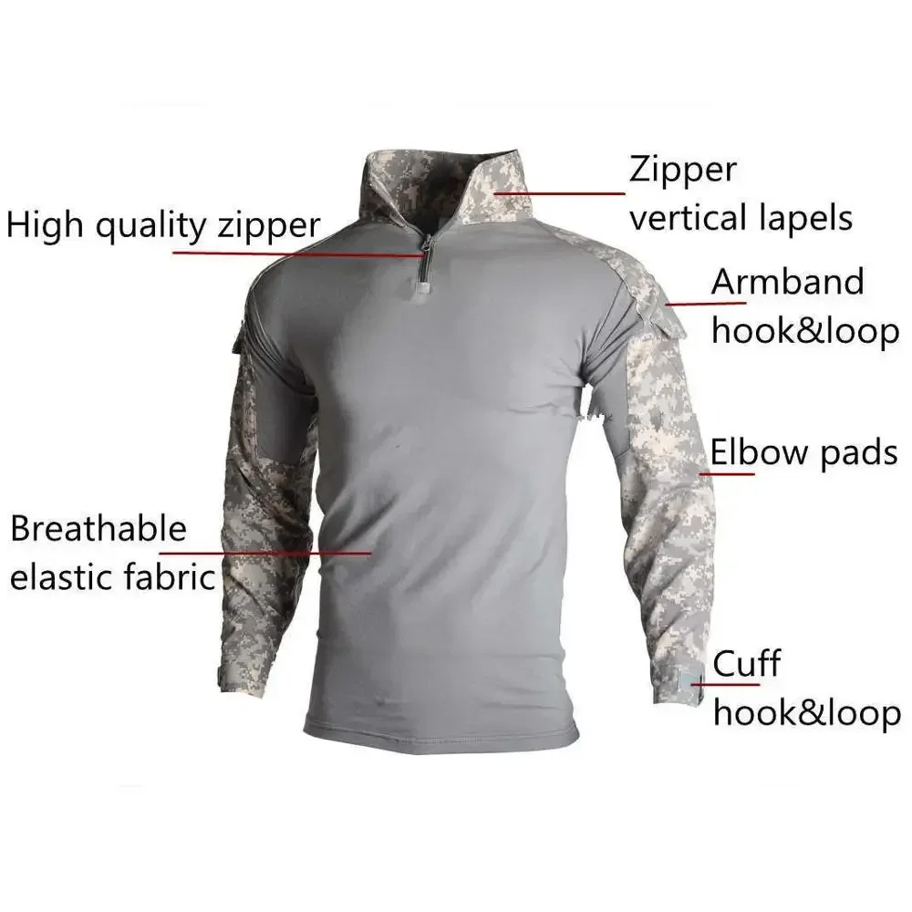 MC Outdoor Taktische Anzüge Mu – Tactical Military Shirt Cargo Bewertung und Preis