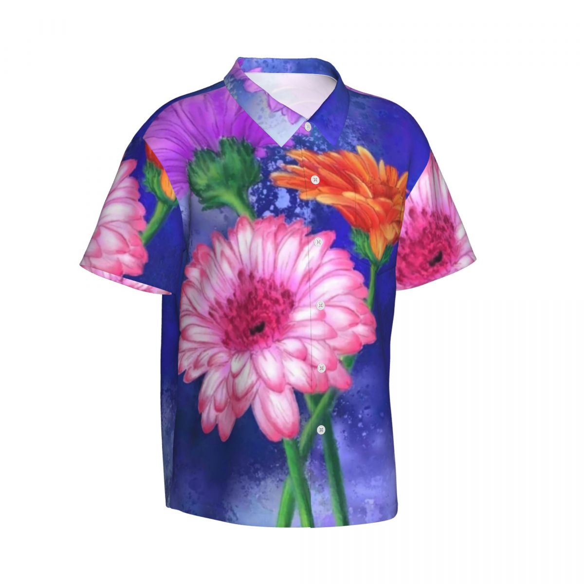 Hawaiihemd Strand Blumenkunst  – Vintage Hawaiian Floral Shirt Bewertung und Preis
