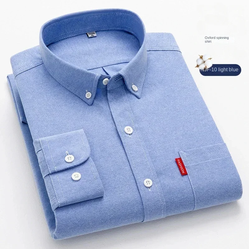 100% reine Baumwolle Herren ei – Oxford Cotton Casual Shirt Business Bewertung und Preis