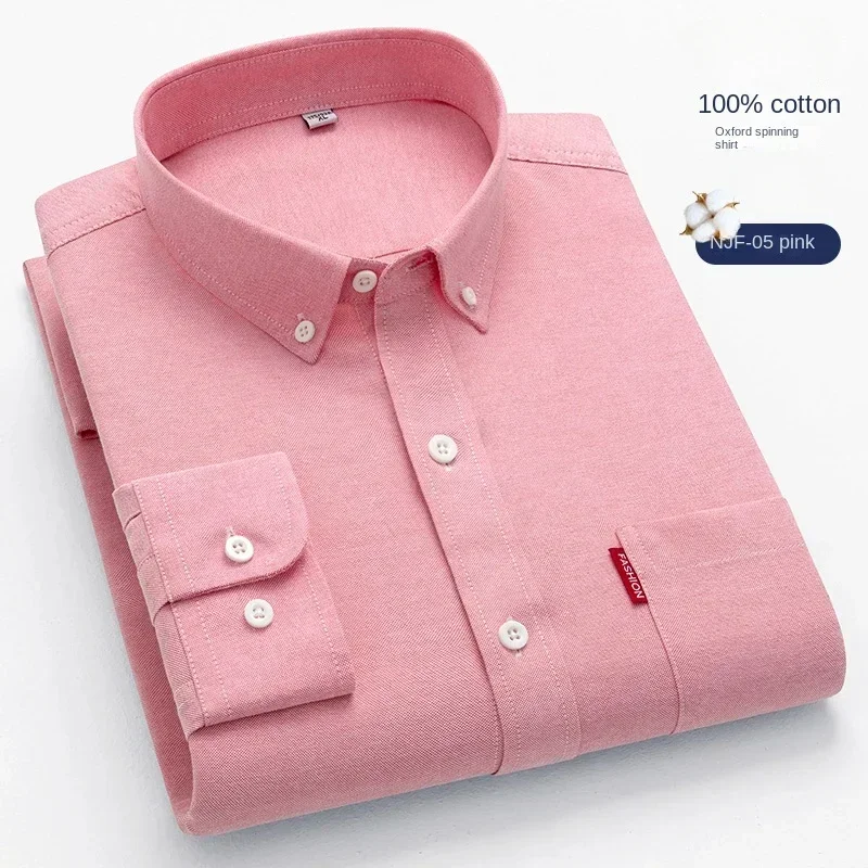 100% reine Baumwolle Herren ei – Oxford Cotton Casual Shirt Business Bewertung und Preis