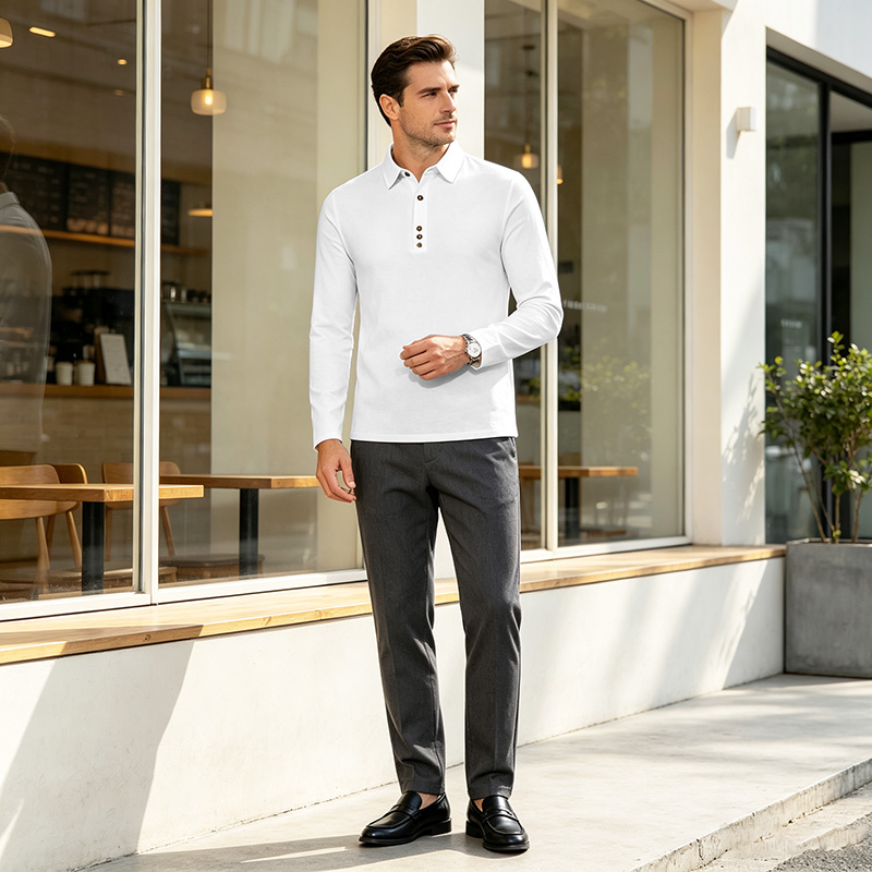 Herren Baumwoll-Leinen Langarm – Mens Linen Shirt Long Sleeve Bewertung und Preis