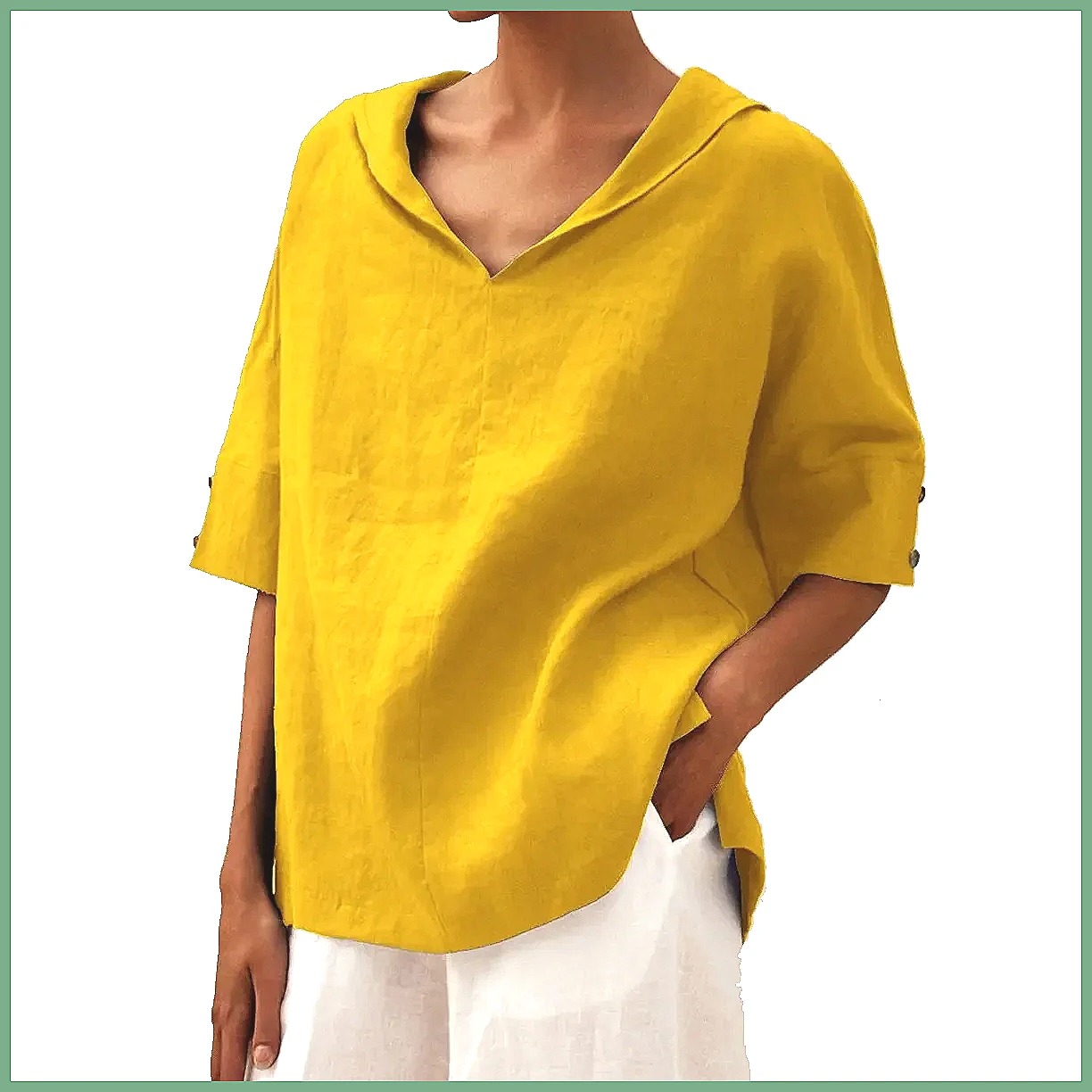 Damen Locker Sitzende V-Aussch – Shirts Bewertung und Preis