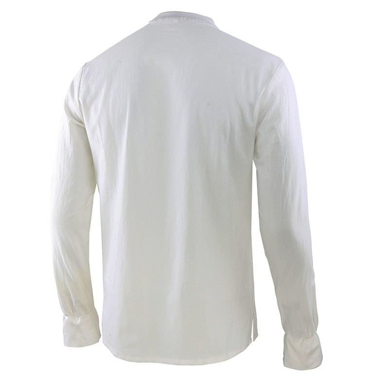 Herren Renaissance-Hemd Pirate – Mens Linen Shirt Long Sleeve Bewertung und Preis