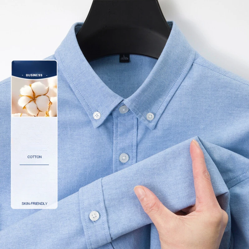 Neues Herren Oxford-Hemd 76% B – Oxford Cotton Casual Shirt Business Bewertung und Preis